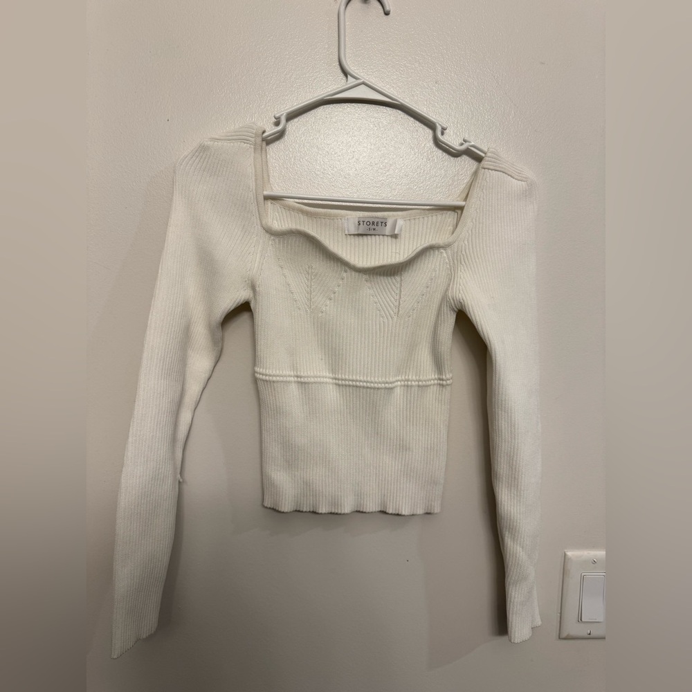 Cream sweater from storets
